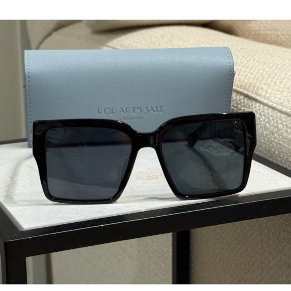 For Art’s Sake - Castle Sunglasses in Black w/ Case - Never Worn - Picture 11 of 15